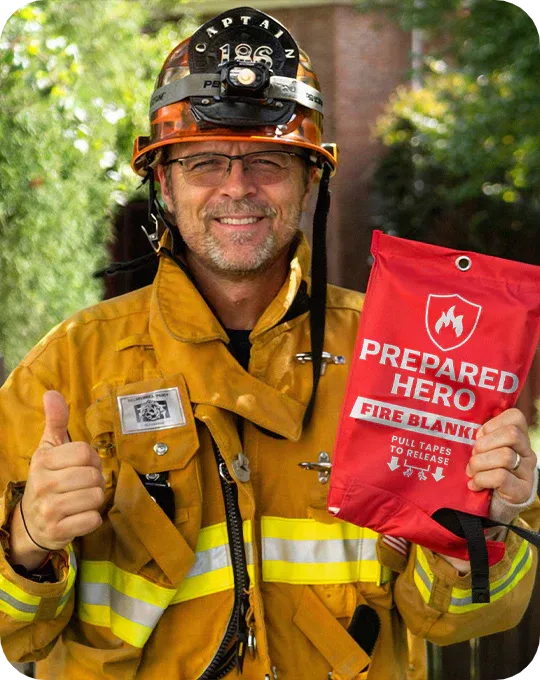 Prepared hero fire blanket buy